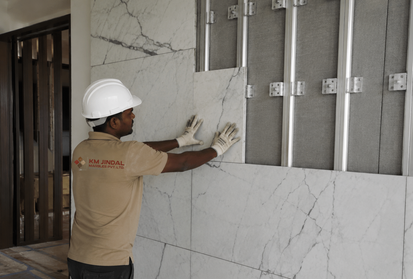 Mechanical External Stone Cladding Wall brackets
